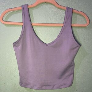 Hollister Light Purple Crop Top